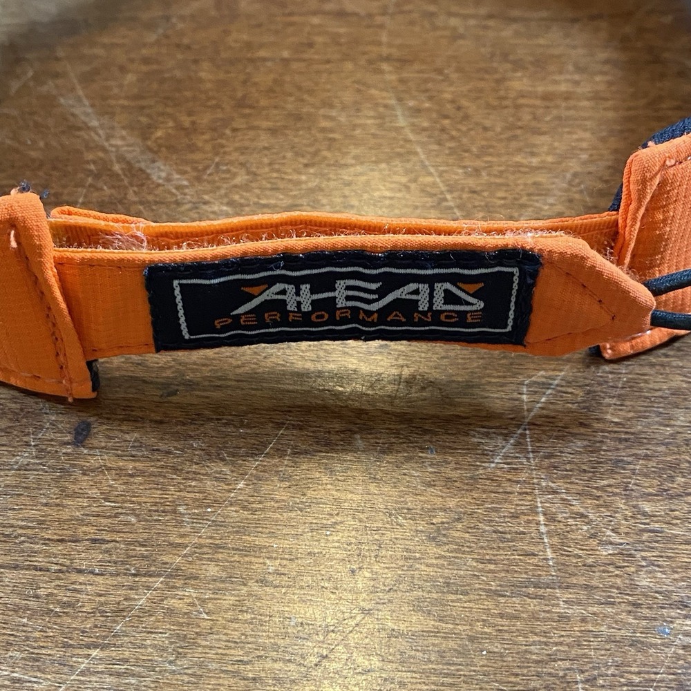 Clemson Tigers Football Visor AHead White And Orange SEC Football Go Tigers! - Picture 3 of 5